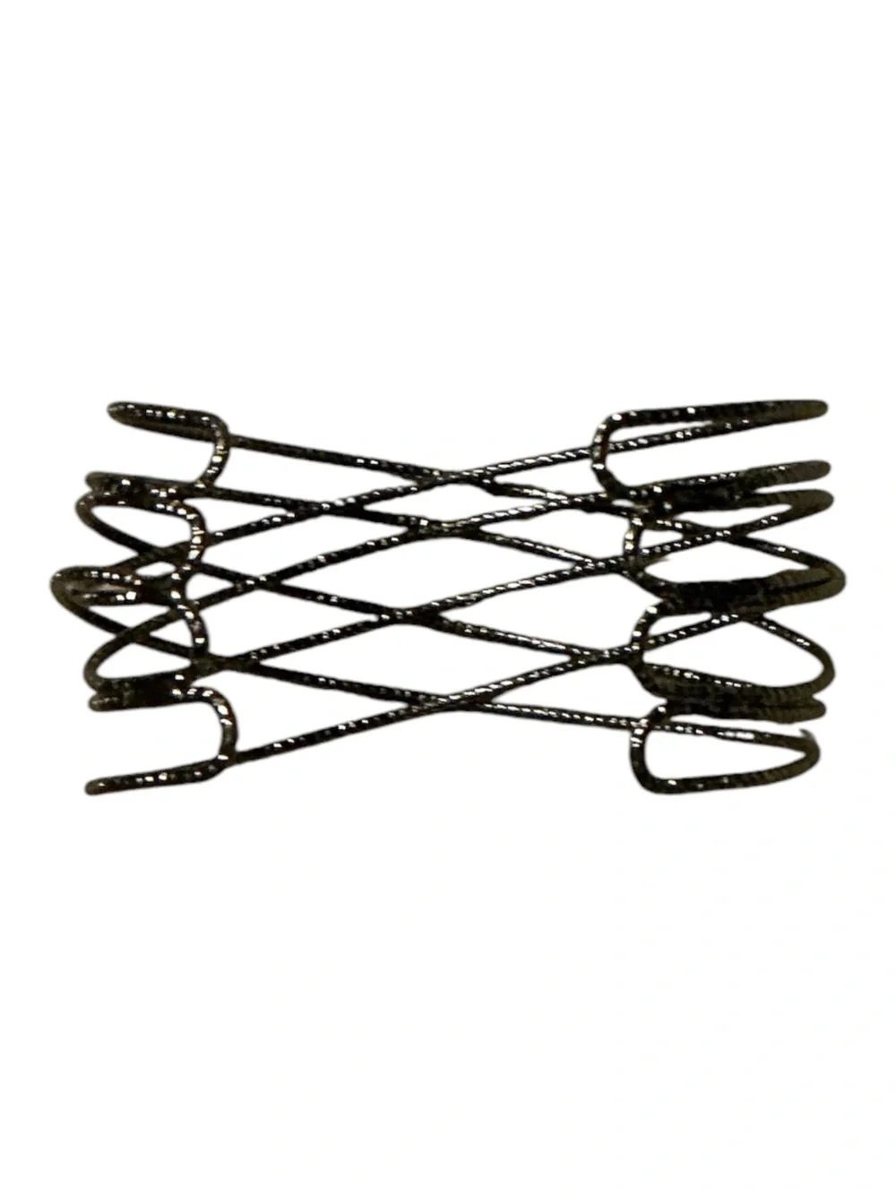 Black Expandable Coil Bracelet - Women Accessories